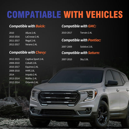 HiSport Valve Cover Gasket VS50778R - Compatible with Buick Allure Lacrosse Regal Verano Chevy Captiva Sport Cobalt Equinox HHR Impala Malibu Orlando GMC Terrain Pontiac Solstice Saturn Sky