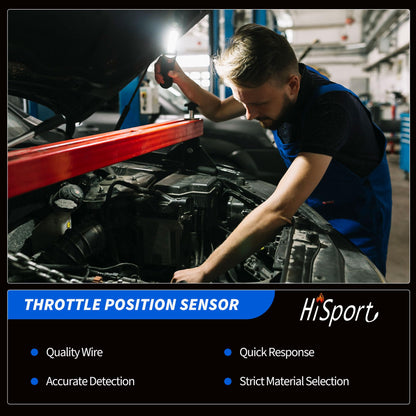 HiSport 213-894 Throttle Position Sensor Compatible with Chevy GMC Caprice Impala1994-1996,Beretta Cavalier S10 1991-1994,Camaro Trooper Firebird 1993-1999 Replacement for TH51 TPS121 5S500