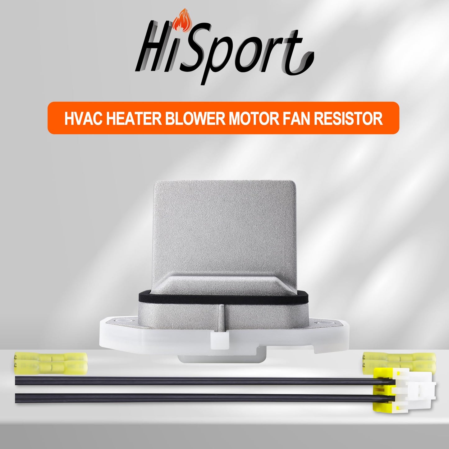 HiSport HVAC Heater Blower Motor Fan Resistor with Harness Compatible with Nissan & Infiniti Vehicles Altima 2002-2006, Maxima 2000-2008, I30 2000-2001, I35 2002-2004 Front Side Replace 27761-2Y000