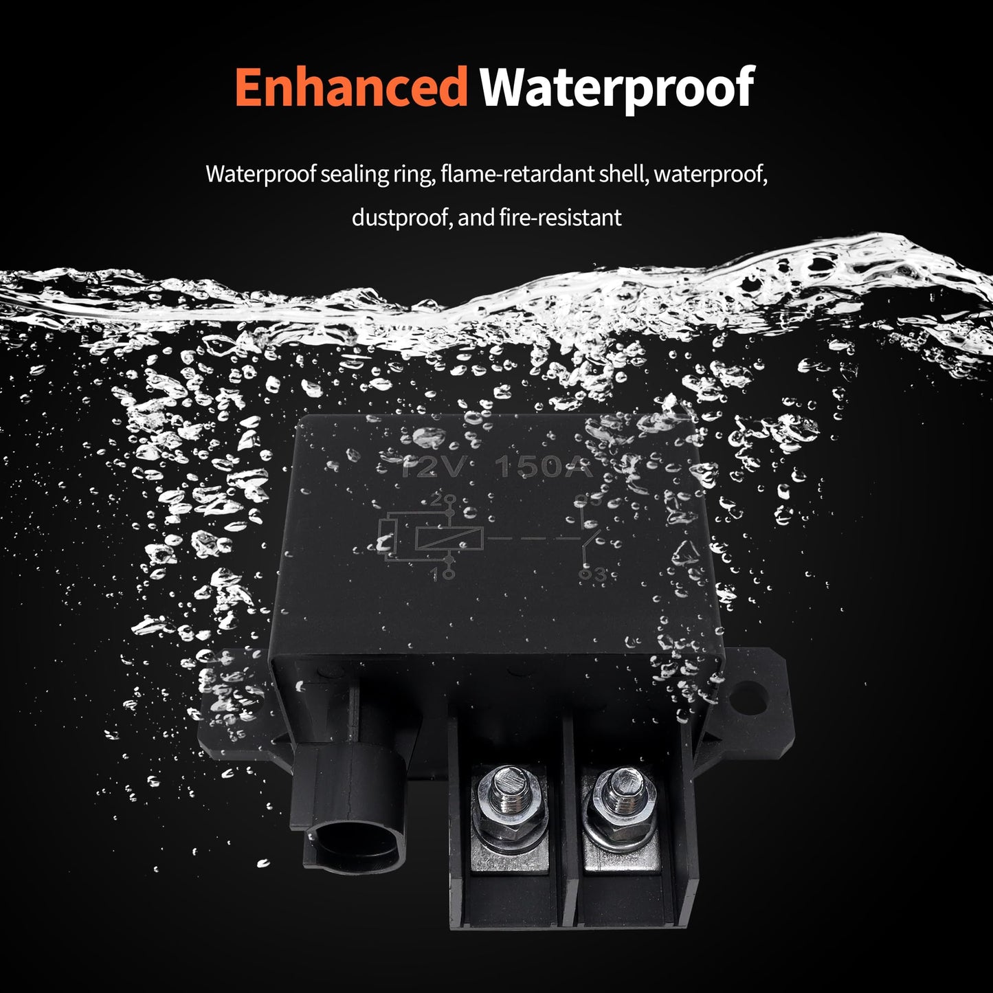 HiSport High Current Relays & Modules 12V 120A SPST-NO V23132-A2001-B200