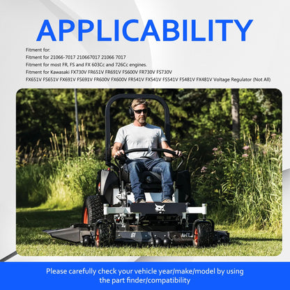 HiSport Voltage Regulator Compatible with Kawasaki Replaces 21066-7017 210667017 21066 7017