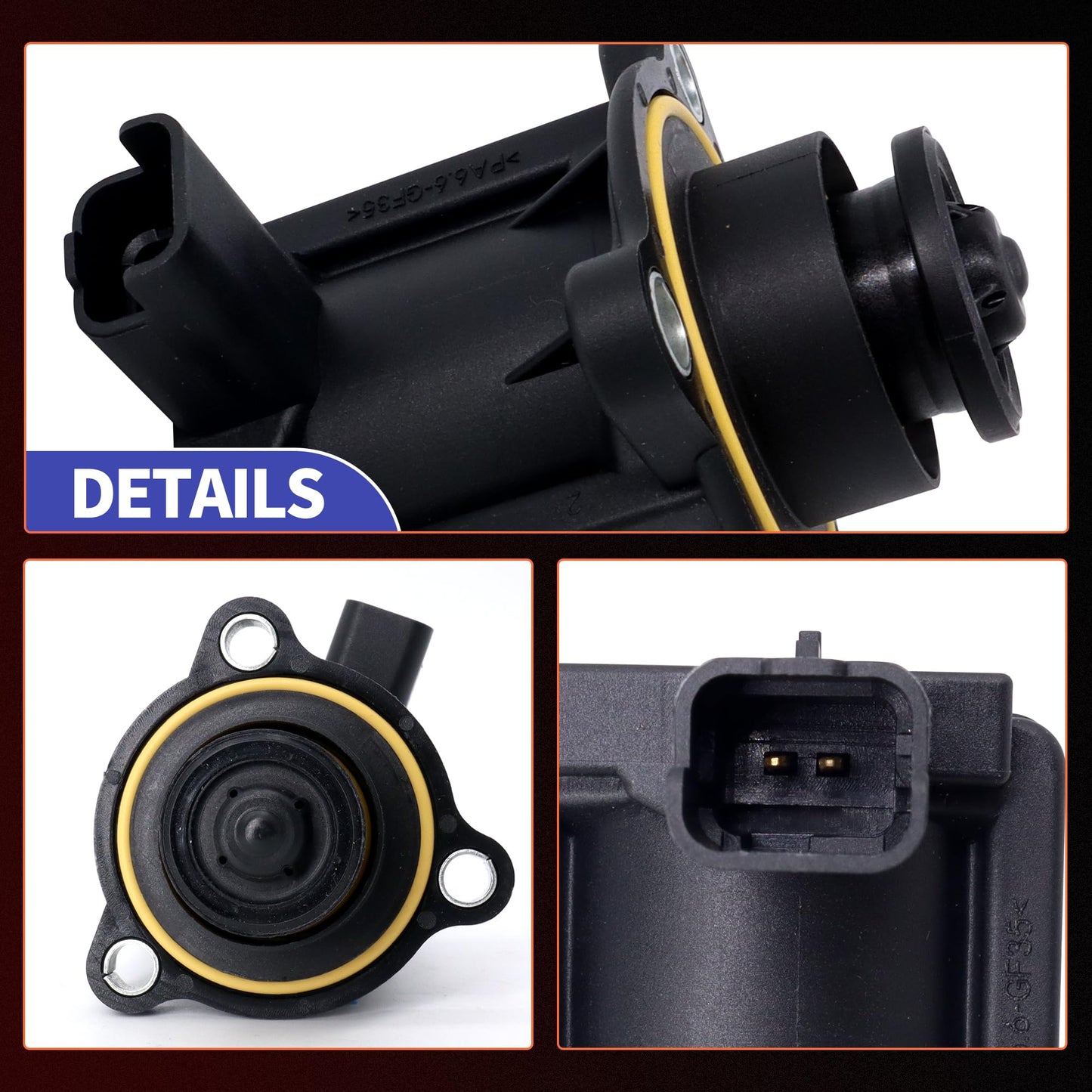 HiSport Turbocharger Diverter Valve - Compatible with Mini 2011-2016 Cooper Countryman 2013-2016 Cooper Paceman 2007-2015 Cooper - Replace 11657593273