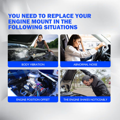 HiSport Engine Motor Transmission Mount Set - Compatible with Scion xB 2.4L 2008-2015 Replaces A62012 A62071 A62067 A62070