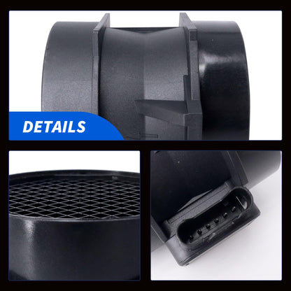 HiSport 13627513957 MAF Mass Air Flow Sensor - Compatible with BMW 325CI 325I X3 Z4 Replaces 13627566984 5WK96471