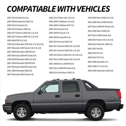 HiSport 89060413 Intake Manifold Gasket Kit - Compatible with Chevy Silverado Suburban Tahoe Yukon Savana GMC Sierra Cadillac Escalade | Direct Fit for 4.8L 5.3L 6.0L Engines - Part MS98016T