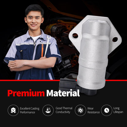 HiSport 2152058 1F2220660 Fuel Injection Idle Air Control Valve IAC Compatible with Ford Explorer Sport 2001-2003, Explorer Sport Trac 2001-2005, Ranger 2001-2011 & Mazda B4000 2001-2010