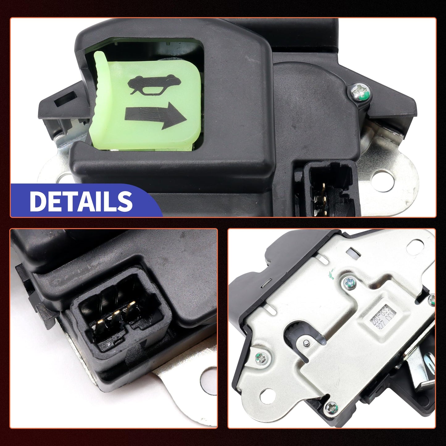 HiSport Trunk Latch Lock Actuator 81230A7030 81230-A7030 Compatible with Kia Forte Koup 1.6L 1.8L 2.0L Engine