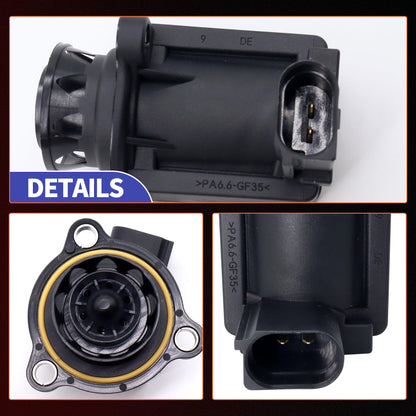 HiSport Turbocharger Bypass Valve, Cutoff Bypass Diverter Valve 06H145710D Compatible with Volkswagen CC Eos GTI Jetta Passat Tiguan Beetle & Audi A3 A4 A5 A6 TT Quattro