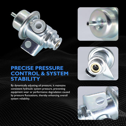 HiSport Fuel Injection Pressure Regulator Compatible with Chevrolet Cavalier 1999 2000 2001 2002,Malibu 1999;Oldsmobile Alero 1999 2000 2001;Pontiac Grand Am 1999 2000 2001,Sunfire 1999-2002#PR4105