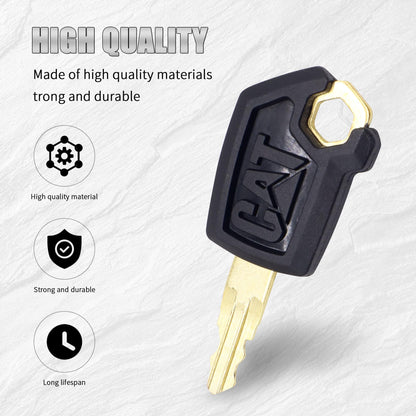 HiSport Cat Keys - Compatible with Caterpillar Heavy Equipment Part Replace 5P8500