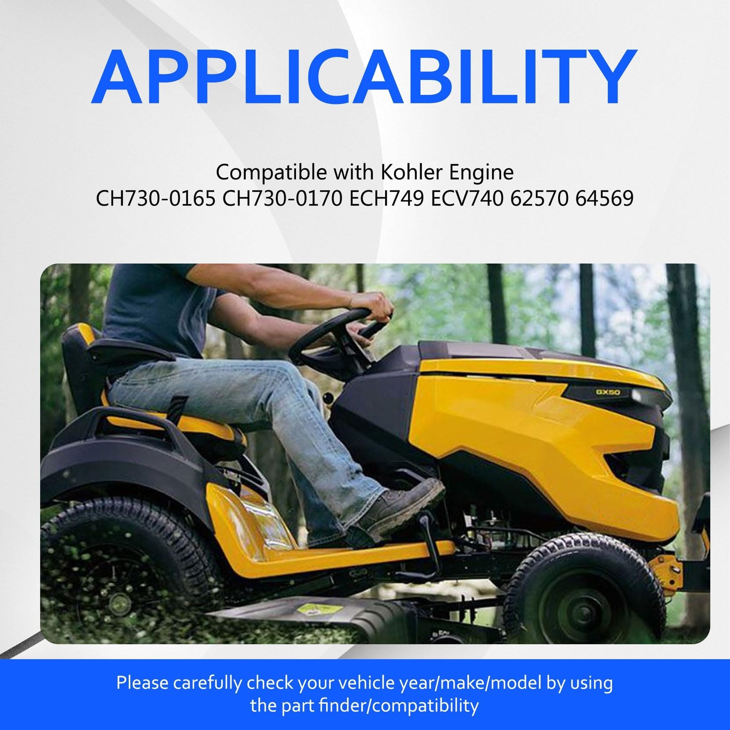 HiSport 25-403-39-S Voltage Regulator Rectifier - Compatible with Kohler CH730-0165 CH730-0170 ECV740 ECH749 64569 62570 Replaces 25-403-32-S 25-403-05-S