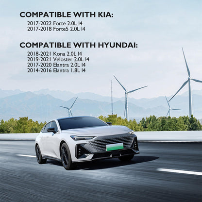 HiSport 24410-2E000 Engine Timing Chain Kit - Compatible with Kia Forte Forte5 2.0L l4 Compatible with Hyundai Kona Veloster Elantra 2.0L l4 Elantra 1.8L l4 2017-2022