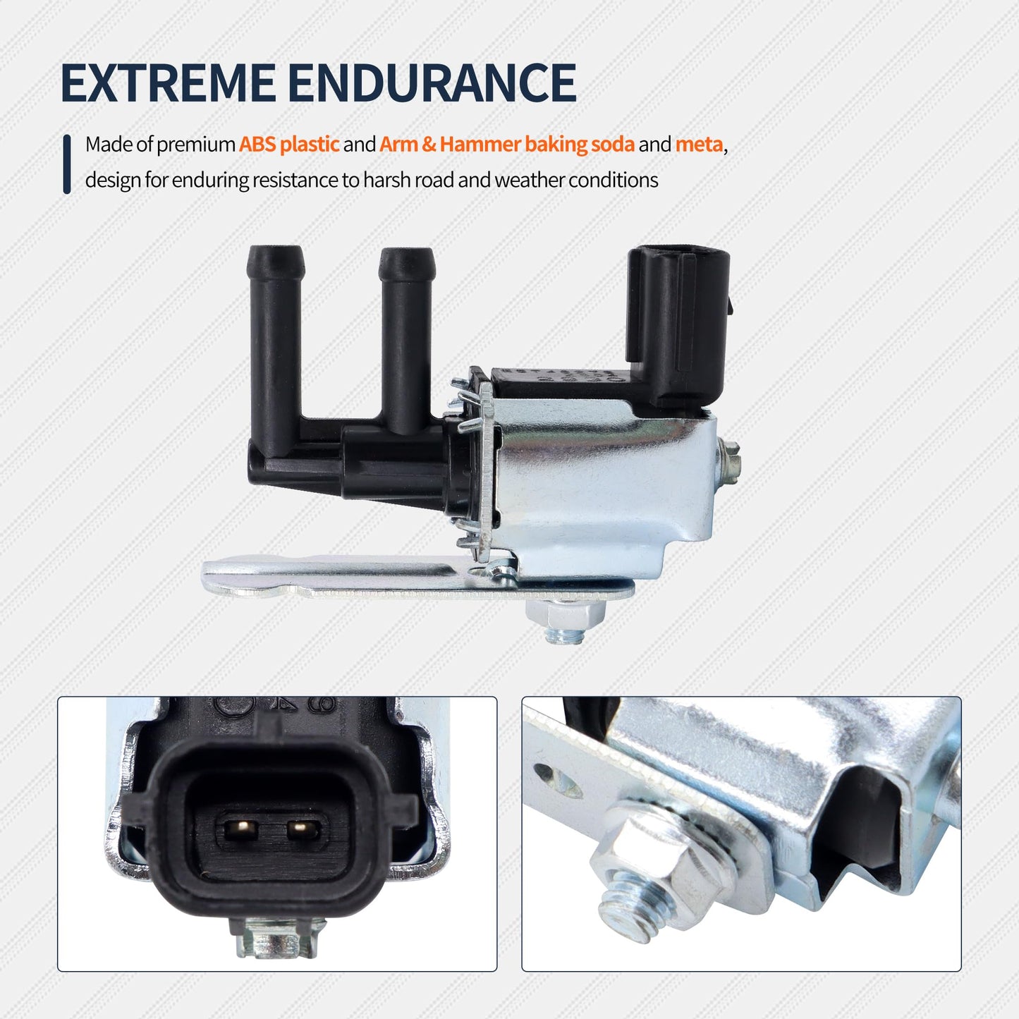 Hisport 911-706 Vapor Canister Purge Valve - Compatible with MAZDA 6 626 MPV MX-5 MIATA PROTEGE PROTEGE5 RX-8 1996-2008 - Replaces 911-706 K5T48279 Z504-18-741A