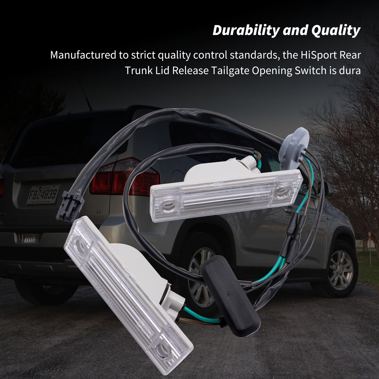 HiSport 95107229 Rear Trunk Release Switch Button - Compatible with Chevry Cruze 2011 2012 2013 2014 Orlando 2012