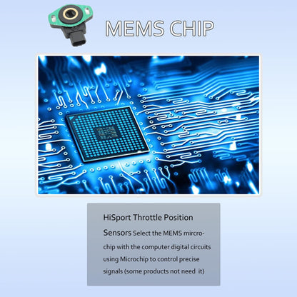 HiSport 977-023 TPS Throttle Position Sensor Compatible with Honda Element Accord 2003 2004 2005 2006 Replacement for OEM T42004, 16400PZDA01, 16400PZDA02, 16400PZDA03, 16400PZDA11, 16400