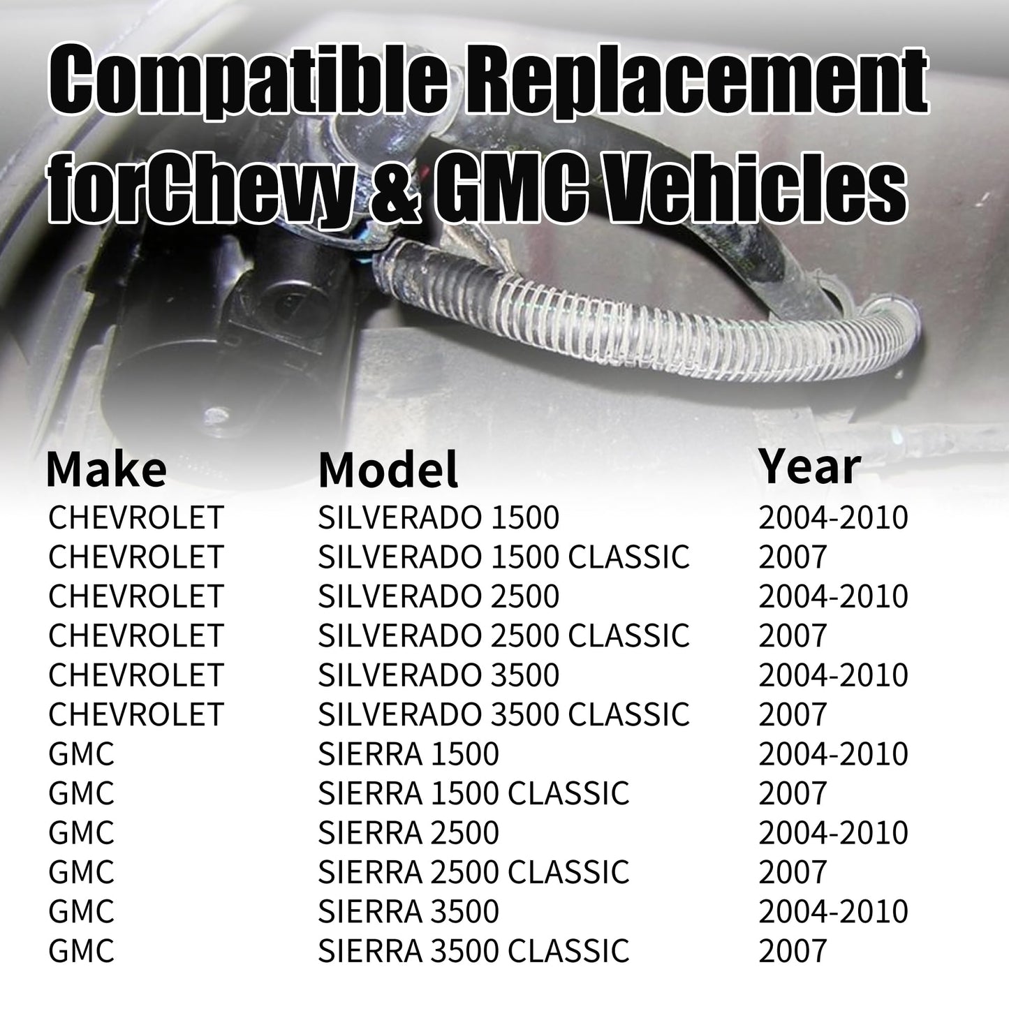 HiSport 911-237 Evap Canister Vent Solenoid Valve Assembly - Compatible with CHEVROLET SILVERADO 1500 2500 3500 GMC SIERRA 1500 2500 3500 CLASSIC SIERRA 2004-2010 - Replces 10357992 15077742