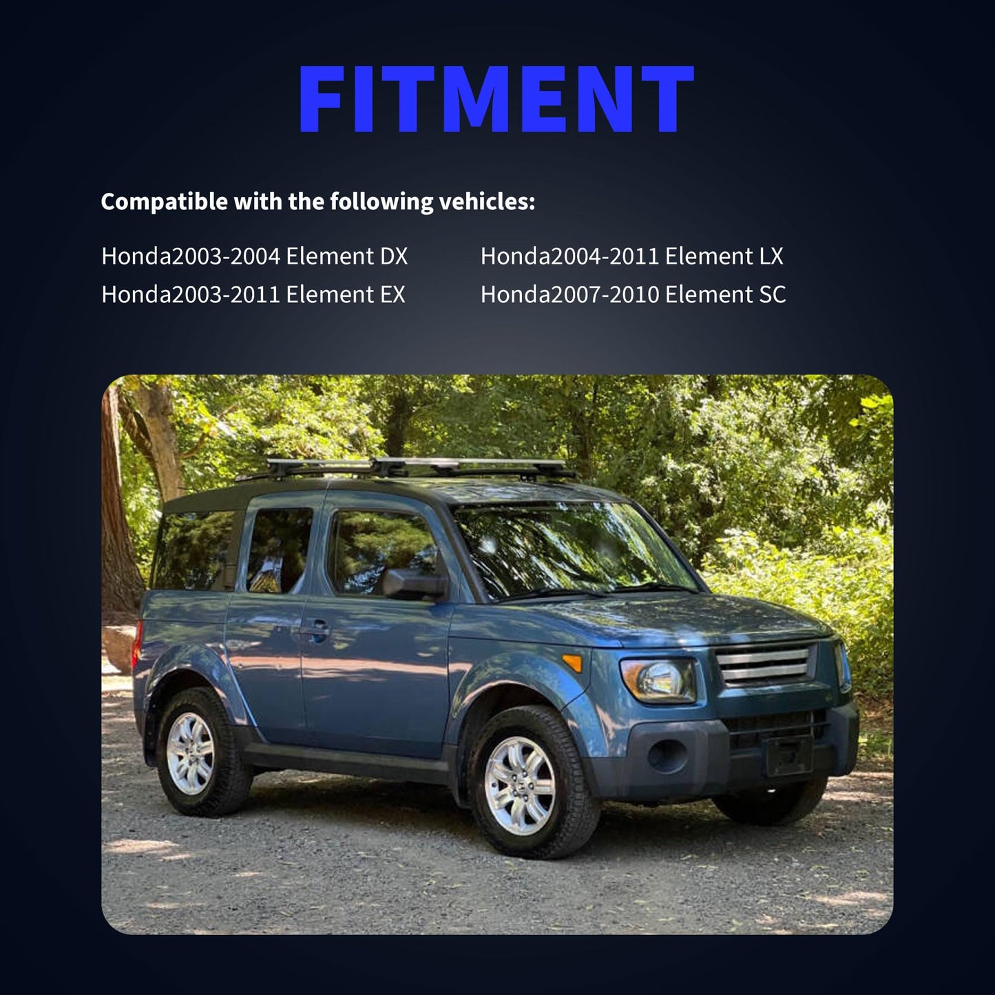 HiSport ABS Wheel Speed Sensor Rear Passenger Side Right ALS1033, 57470SCVA00 Compatible with Honda Element DX 2003-2004,EX2003-2011,LX 2004-2011,SC 2007-2010