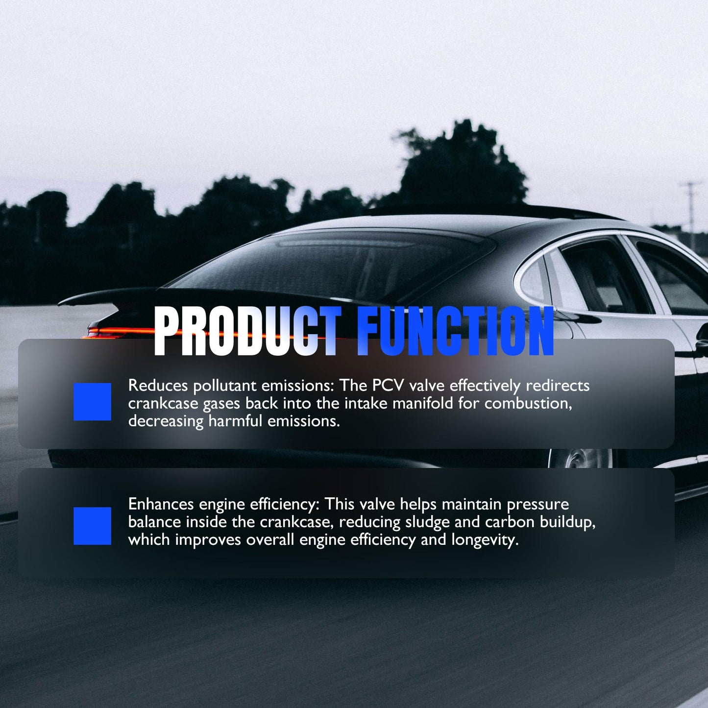 HiSport PCV Valve - Compatible with Scion xB 2008-2015 tC 2006-2010 Toyota Matrix 2009-2013 Camry 2007-2011 Corolla 2009-2010 RAV4 2006-2008 Solara 2006-2008 - Replace 12204-28030