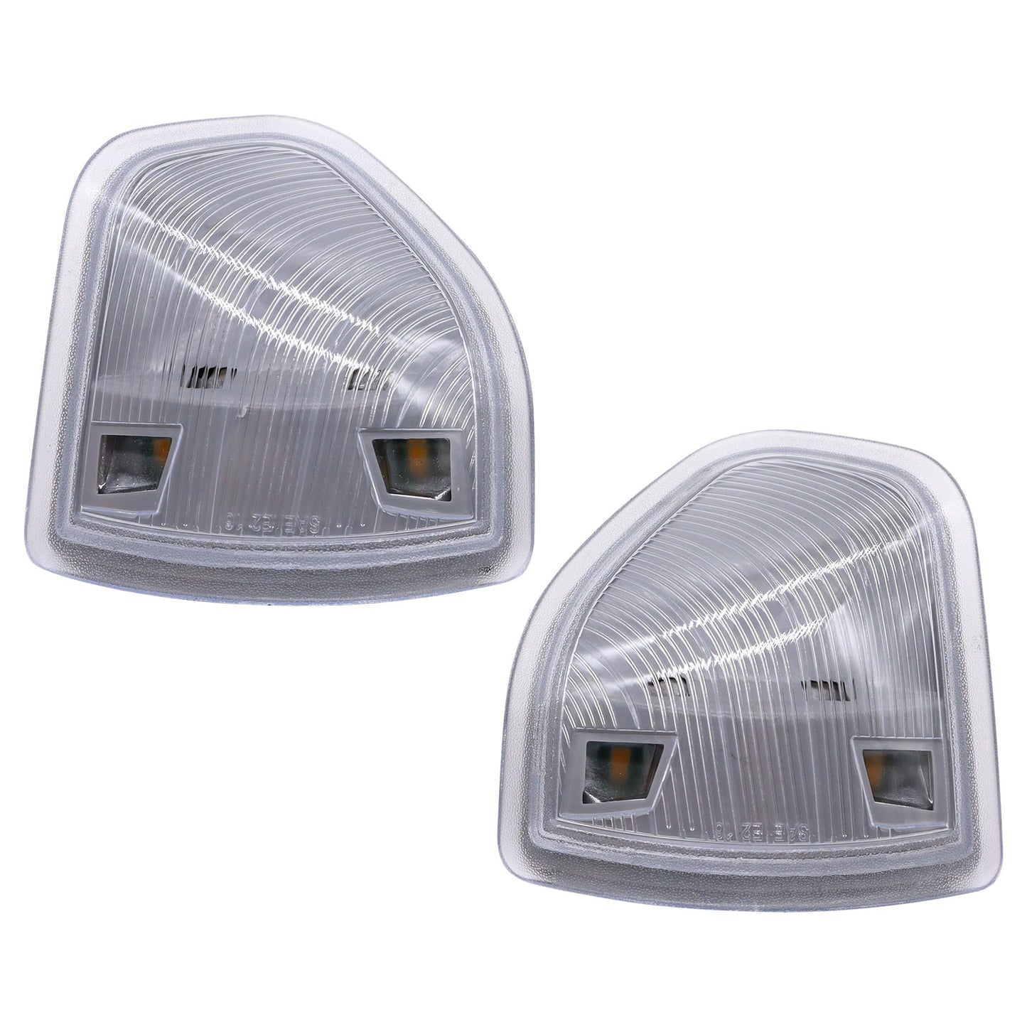 HiSport 68302828AA Left and Right LED Side Mirror Turn Signal Light Compatible with Dodge Ram 1500 2500 3500 Pickup 2010, 4000 4500 5500 2010, Ram 1500 2011-2019, 2500 3500 4000 4500 5500 2011-2018