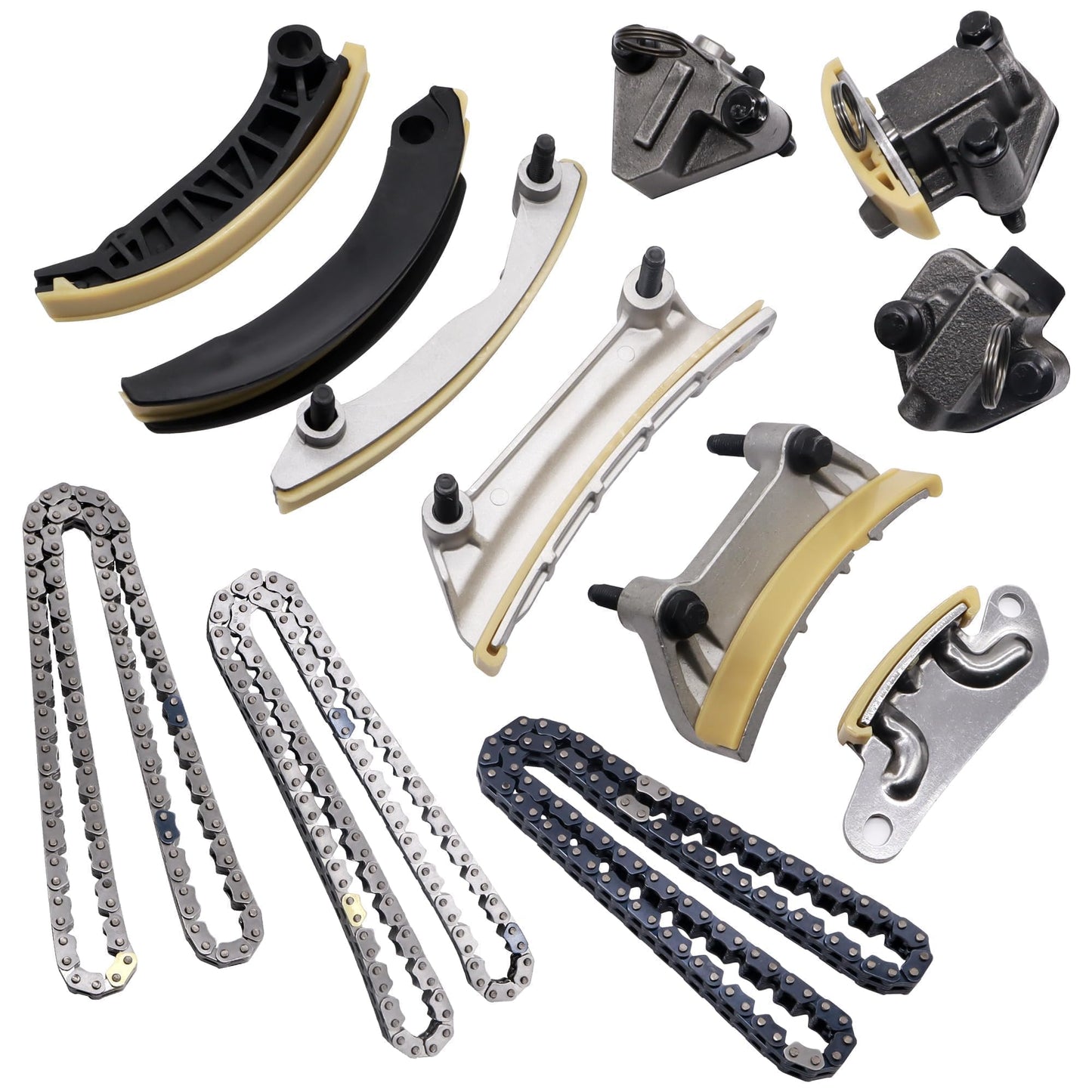 HiSport 9-0753S Timing Chain & Component Kit Compatible with Buick Enclave, Cadillac ATS, Chevrolet Camaro, GMC Acadia, Pontiac G6, Saab 9-4X, Saturn Aura, Suzuki Grand Vitara Replace 9-0753SX