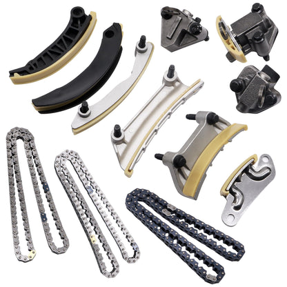 HiSport 9-0753S Timing Chain & Component Kit Compatible with Buick Enclave, Cadillac ATS, Chevrolet Camaro, GMC Acadia, Pontiac G6, Saab 9-4X, Saturn Aura, Suzuki Grand Vitara Replace 9-0753SX