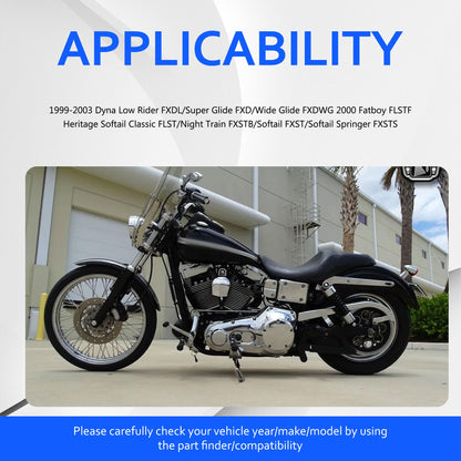 HiSport 74518-99 Voltage Regulator Rectifier - Compatible with Harley Davidson Dyna Glide 1999-2003 Dyna Super Glide 1450 1999-2003 Softail 1450 2000 Heritage Softail 1450 2000 Replaces 74518-99A