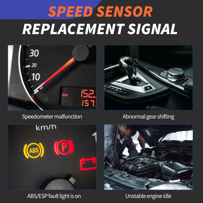HiSport Automatic Transmission Speed Sensor - Compatible with Jeep Nitro 2009-2011 Wrangler 2003-2011 Ram 1500 2500 Liberty 2003-2010 Replaces 917-647