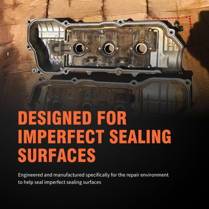 HiSport VS50471R Valve Cover Gasket Set - Compatible with Lexus Es300 1994-1998 Compatible with Toyota Avalon 1995-2000 Camry 1994-2003 Sienna 1998-2001 Solara 1999-2003 3.0L