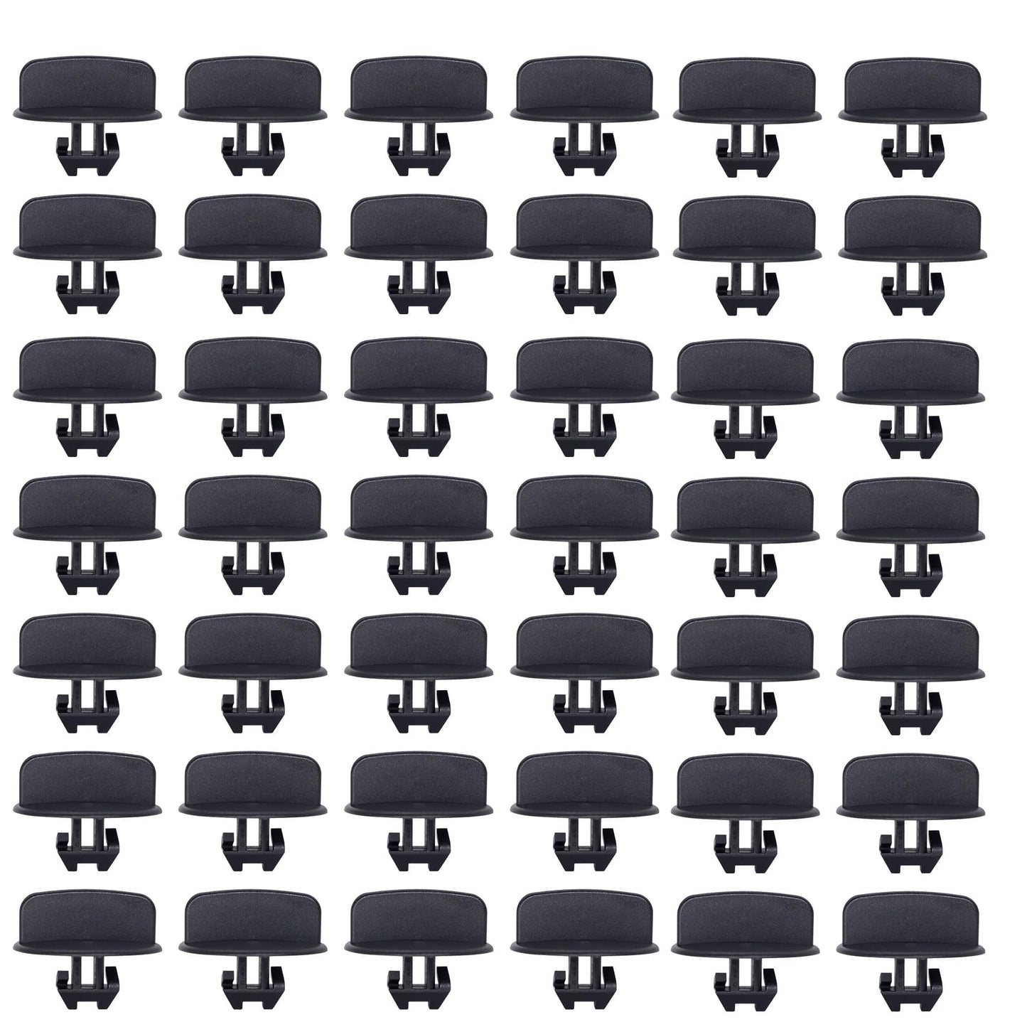 HiSport 68033794AA 30pcs Front Bumper Lower Deflector Retainer Clips Compatible with Jeep Grand Cherokee WK 2005 2006 2007 2008 2009 2010 2011 2012 2013, Commander XK 2008-2010 Replace 68034329AA