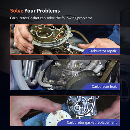 HiSport Carburetor Float Bowl Gasket - Replaces 631028 631028A 20 Pieces