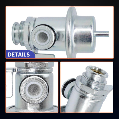 HiSport Fuel Injection Pressure Regulator Compatible with Isuzu Ascender for Chevrolet Trailblazer EXT for GMC for Oldsmobile, 4.0 Bar Replaces PR4089