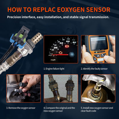 HiSport 250-24248 Oxygen Sensor Compatible with Buick Allure Lacrosse, Cadillac Escalade, Chevrolet Avalanche C2500 C3500 K2500 K3500 Pickup Express 3500, GMC C2500 Pickup Yukon, Pontiac Grand Prix