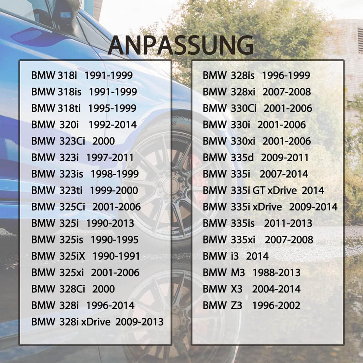 HISports ABS Raddrehzahlsensor 3452762466, hinten Links und Rechts Sensor Kompatibe mit 1 Serie ALL 2004-2014 E81 E82 E87 E88 Ersetzen BJ2006