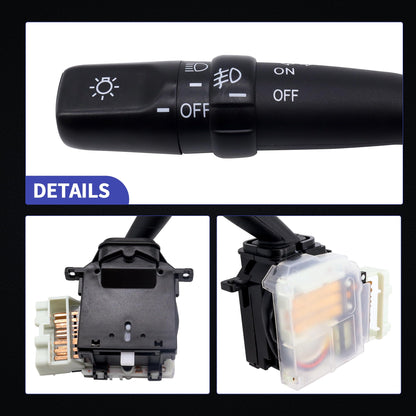 HiSport Headlight Light Turn Signal Fog Combination Multi-Function Switch Replacement for Toyota Tundra 2000 2001 2002 2003 2004 2005 2006, Replace 84140-0C050