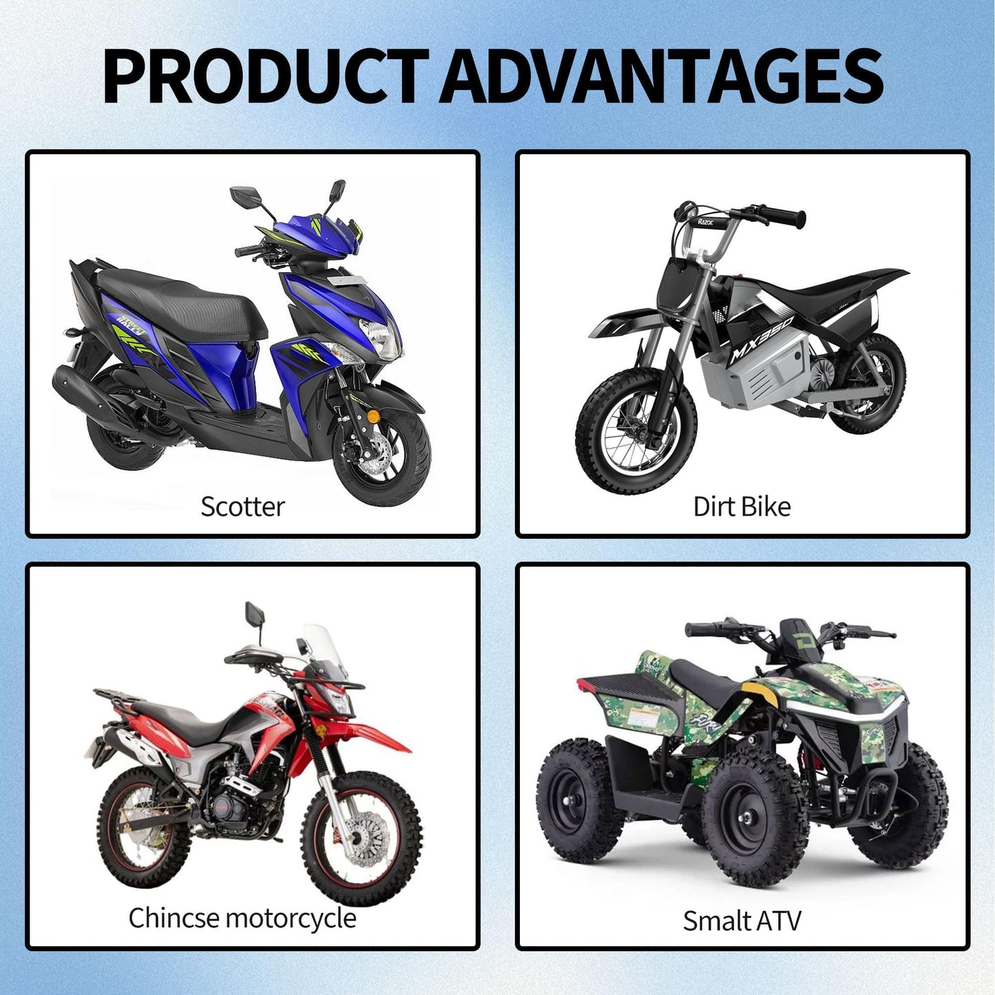 HiSport CDI Box Ignitor Module Unit - Compatible with Yamaha YFM350X Warrior 350 2002 2003 2004 YFM350 Raptor 350 2004 2005 2006 2007 2008 2009 2010 2011 2012 2013 Replaces 5YT-85540-00-00