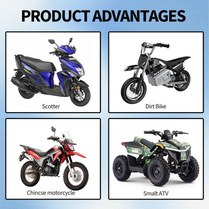 HiSport CDI Box Ignitor Module Unit - Compatible with Yamaha YFM350X Warrior 350 2002 2003 2004 YFM350 Raptor 350 2004 2005 2006 2007 2008 2009 2010 2011 2012 2013 Replaces 5YT-85540-00-00