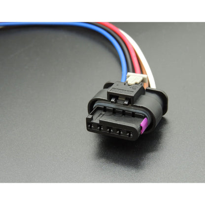 HiSport Mass Air Flow Sensor Connector Compatible with Audi A3 A4 A5 A6 A7 A8 MAF Compatible with Allroad Q3 Q5 Q7 R8 RS3 RS5 RS7 S3 S4 S5 S6 S7 S8 SQ5 SQ7 SQ8 Replaces 4F0973705