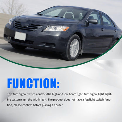 HiSport 84652-04141 Turn Signal Headlight Switch - Compatible with Toyota 4Runner Camry Pickup T100 Tacoma Tundra Replaces 8465204141