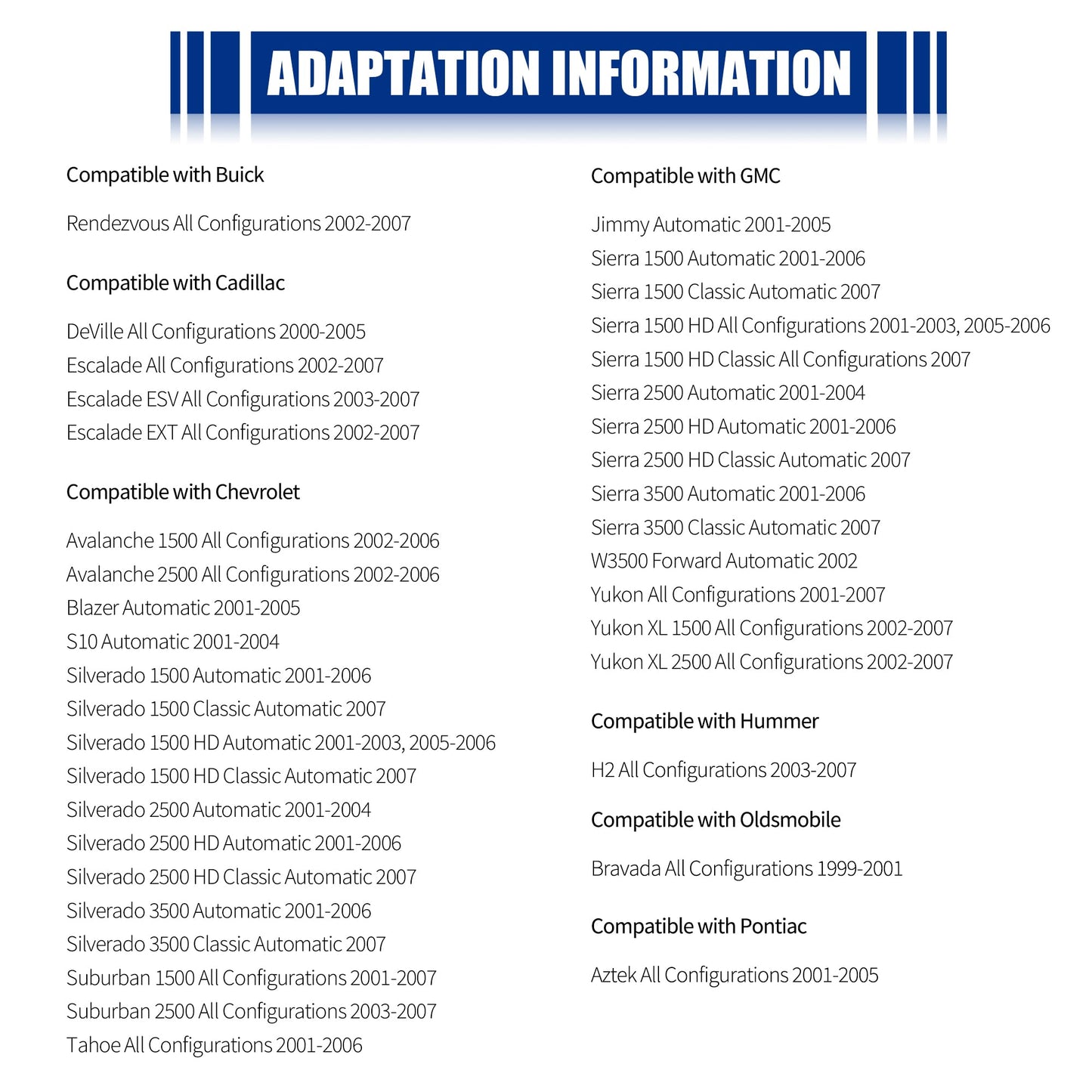 HiSport US-312L D1469G Ignition Switch Ignition Lock Cylinder Switch with Keys Comaptible with Chevy GMC Hummer Pontiac Yukon H2 Sierra Avalanche Blazer S10 Pickup Sonora Suburban Tahoe Pontiac Aztek