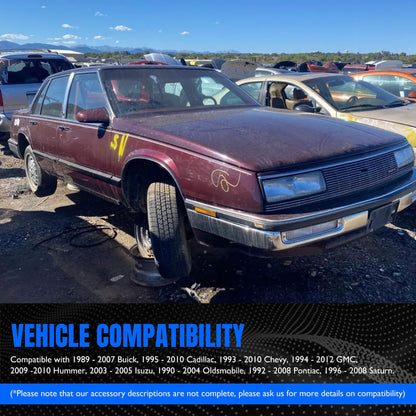 HiSport 13585316 Fuel Tank Pressure Sensor Connector, Crankshaft Position Sensor Connector Compatible with Acura Buick Cadillac Chevrolet Daewoo Dodge Eagle GMC Honda Hummer Hyundai Isuzu Kia PT2782