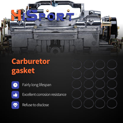 HiSport Carburetor Float Bowl Gasket - Replaces 631028 631028A 20 Pieces
