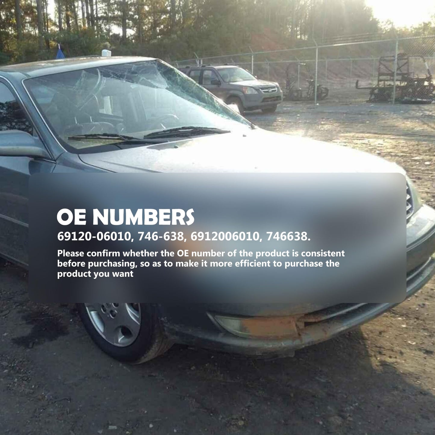 HiSport Driver Side Door Lock Latch Actuator Front Left 69120-06010 Compatible with Toyota Avalon 2000-2004, Sequoia 2001-2007, Solara 1999-2002, Tundra 2004-2006