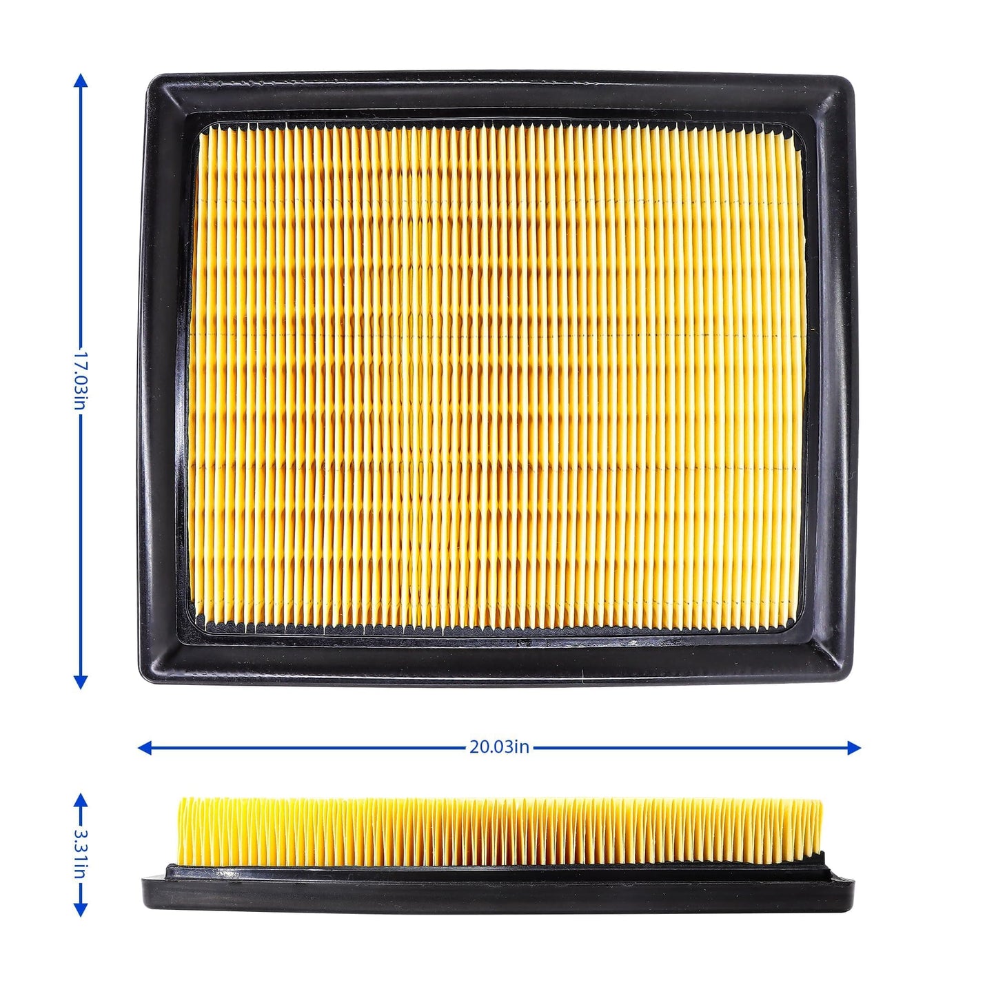 HiSport CA10741 Air Filter Compatible with Lexus CT200H 2011-2017, NX300H 2015-2021, Toyota Prius 2010-2015, Prius Plug-In 2013-2015, Prius V 2012-2018, RAV4 2016-2018 Replace 1780137020, 1780137021