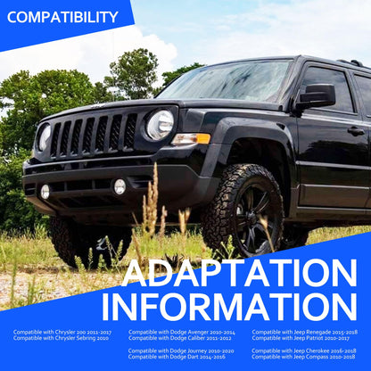 HiSport PCV Valve - Compatible with Chrysler 200 Sebring | Dodge Journey Dart Avenger Caliber | Jeep Cherokee Compass Renegade Patriot - Replace 05047063AA