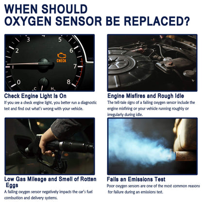 HiSport Oxygen Sensor 250-24107 Compatible with Geo Prizm 1995-1997, Chevrolet Prizm 1998-2002, Toyota Avalon 1995, 1996, 1997, 1998-2004 Corolla 1995-2002 Paseo 1995-1997 Replaces 234-4061