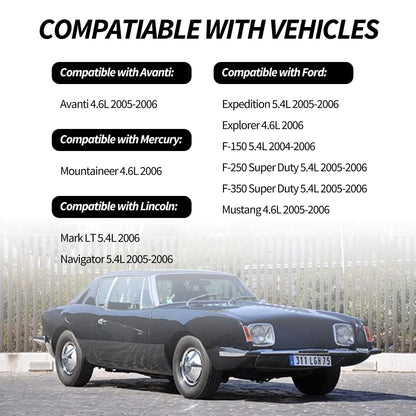 HiSport VS50664R Valve Cover Gasket Seal - Compatible with Ford F150 Expedition Explorer Mustang Lincoln Mark Navigator Mercury 4.6L 5.4L Engine - Replace VS50372 VCF330-C