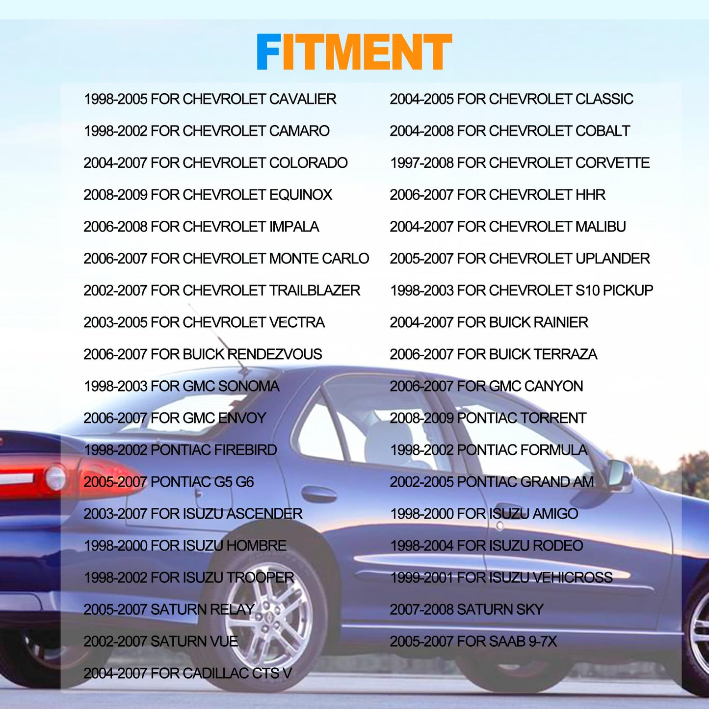 HiSport Map Manifold Absolute Pressure Sensor 16212460 - Compatible with 1997-2009 Buick Chevy Cadillac CTS GMC Envoy Pontiac Saturn - Replaces 12614970 62630045