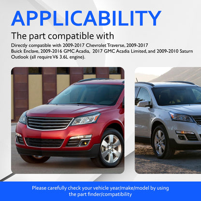 HiSport Electric Fuel Pump Module Assembly with Pressure Sensor Compatible with Buick Enclave Chevrolet Traverse GMC Acadia Saturn Outlook V6 3.6L Replacement for E3790M M100059 22783658 22833390