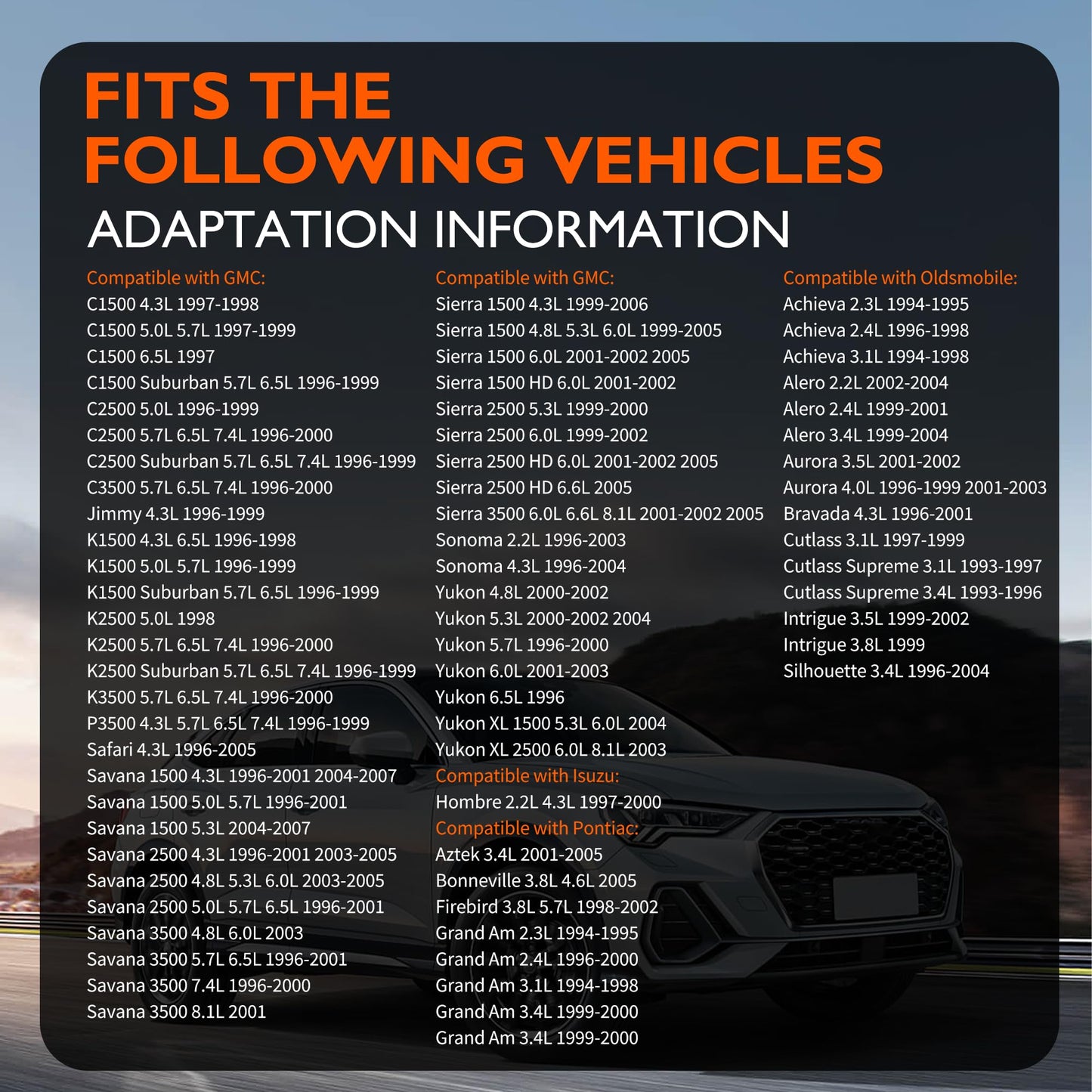 HiSport 213-912 Throttle Position Sensor - Compatible with Chevry Silverado 1500 Astro Blazer Express 1500 Express 2500 Monte Carlo Silverado 3500 1993-2007