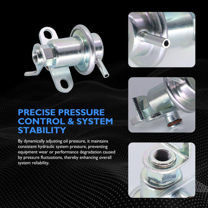 HiSport Fuel Injection Pressure Regulator - Compatible with Lexus GS300 1993-1997, SC300 1992-1997; Toyota Supra 1994-1997 Replacement for 2328046010 PR4124